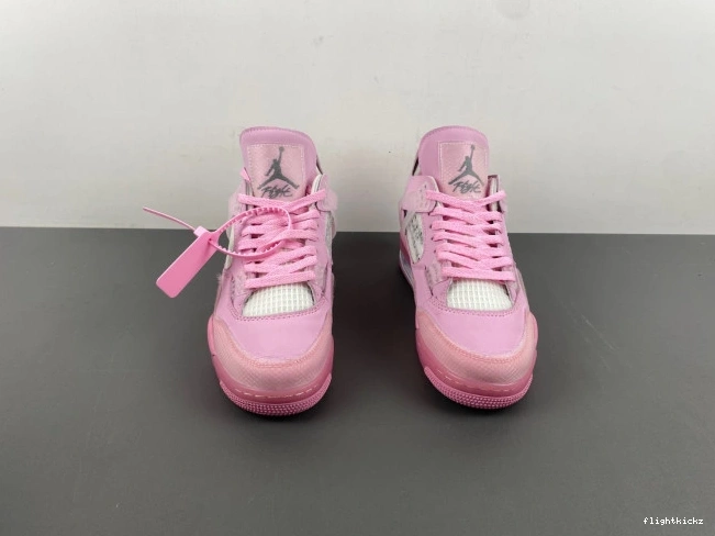 OFF-WHITE X 4 PINK JORDAN 1012